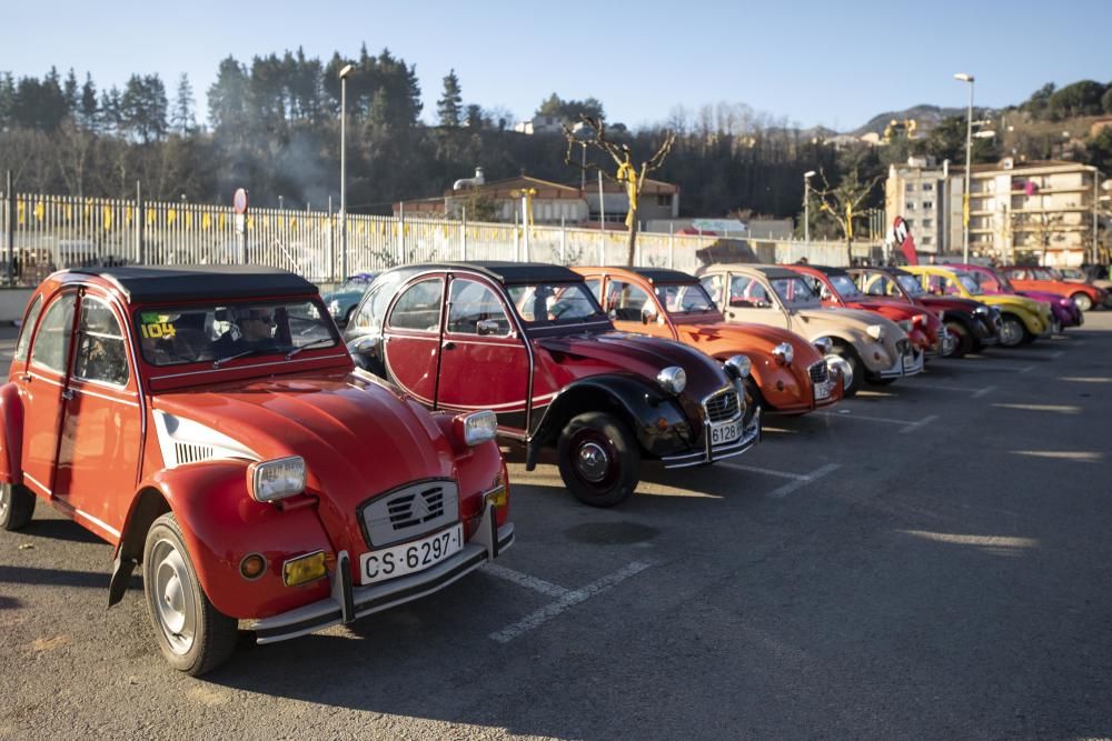 Trobada de vehicles clàssics a Arbúcies