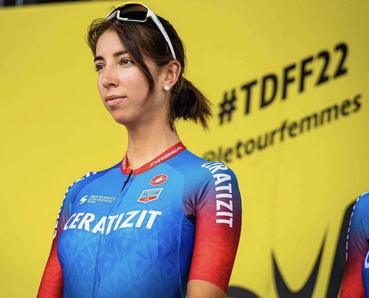 Sandra Alonso, en el Tour 2022.