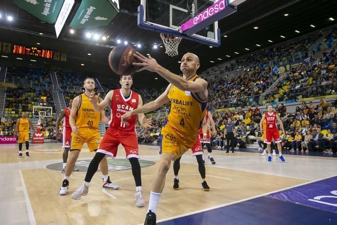 20.01.19. Las Palmas de Gran Canaria. Baloncesto ACB Liga Endesa temporada 2018-19. Herbalife Gran canaria - UCAM Murcia. Gran Canaria Arena. Foto Quique Curbelo