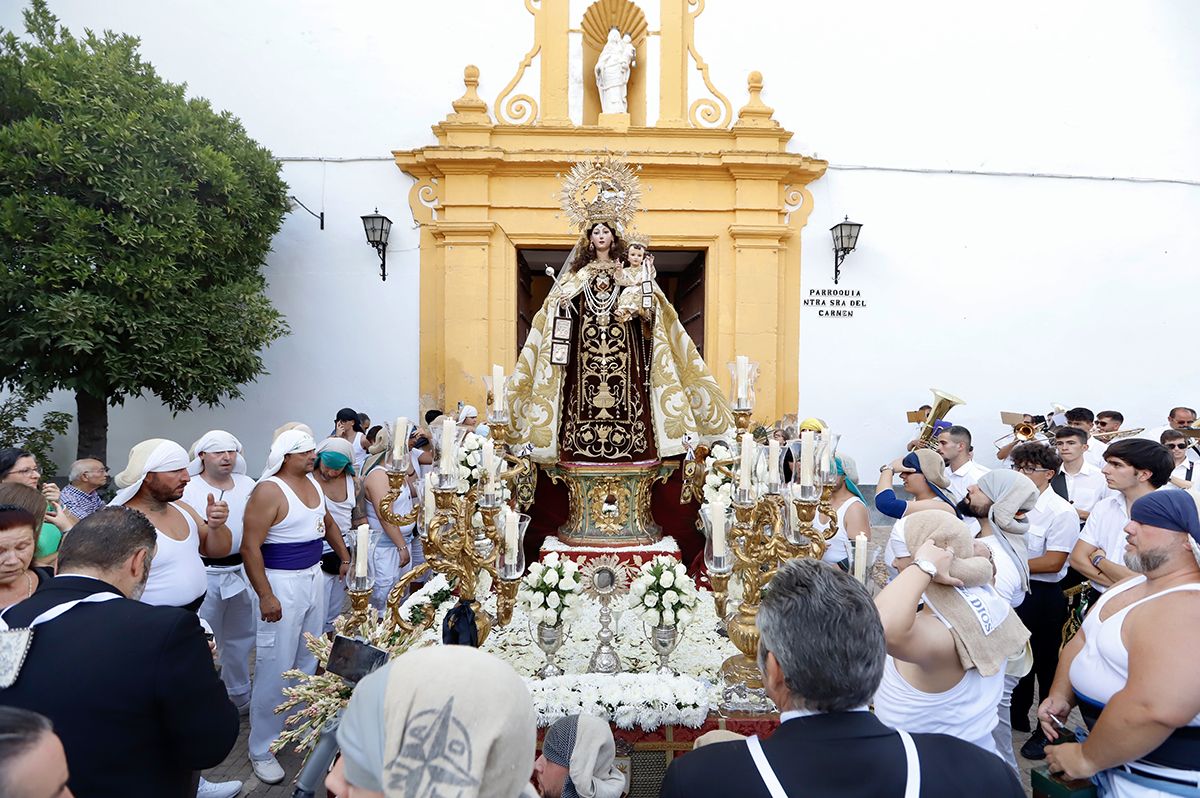 Córdoba recupera la procesión del Carmen, Virgen del Carmen de Puerta Nueva