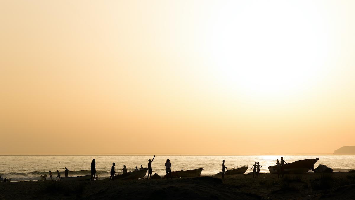 Atardecer en Zahara de los atunes.