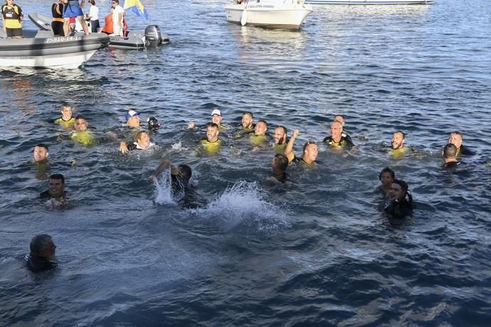 21-09-19 DEPORTES. BAHIA DEL PUERTO. LAS PALMAS DE GRAN CANARIA. Vela latina. Desempate Guanche-Tomás Morales por el título del Campeonato. Fotos: Juan Castro.  | 21/09/2019 | Fotógrafo: Juan Carlos Castro