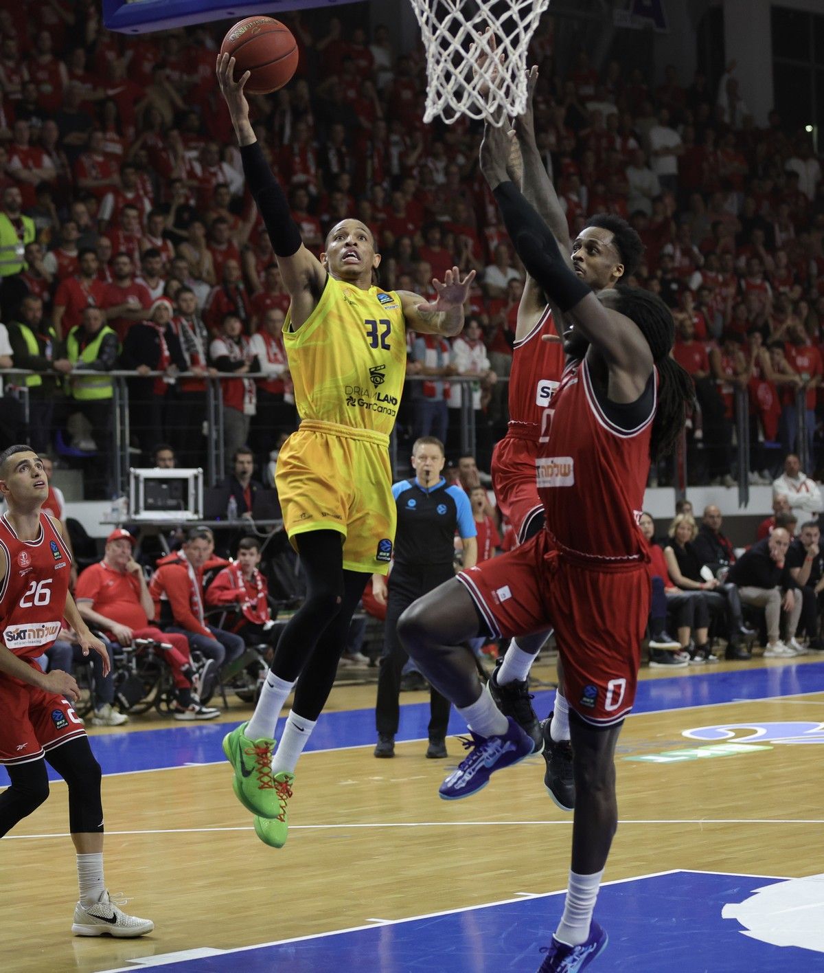 Primer partido Final Eurocup: Hapoel Tel Aviv - CB Gran Canaria