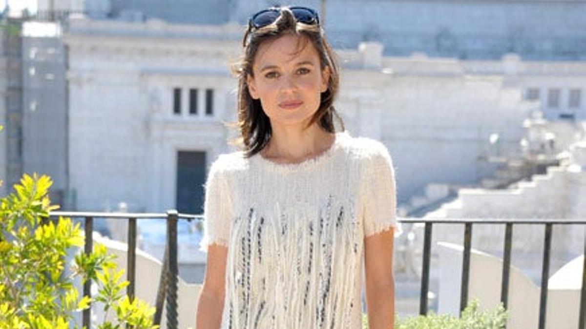 Elena Anaya promociona &quot;La piel que habito&quot; en Roma
