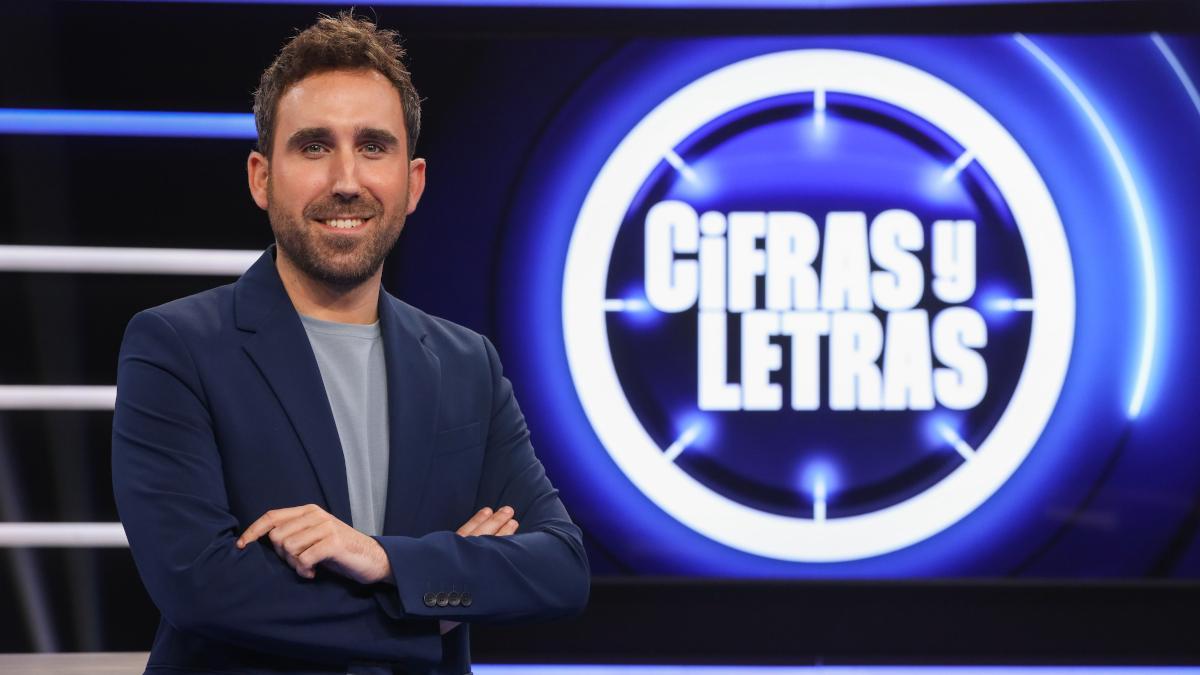 Aitor Albizua, en el plató de 'Cifras y letras'
