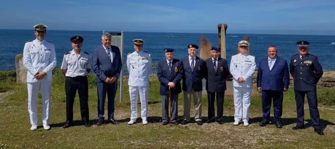 Carnota lembra a heroica salvación da tripulación do 'Ariete' sesenta anos despois