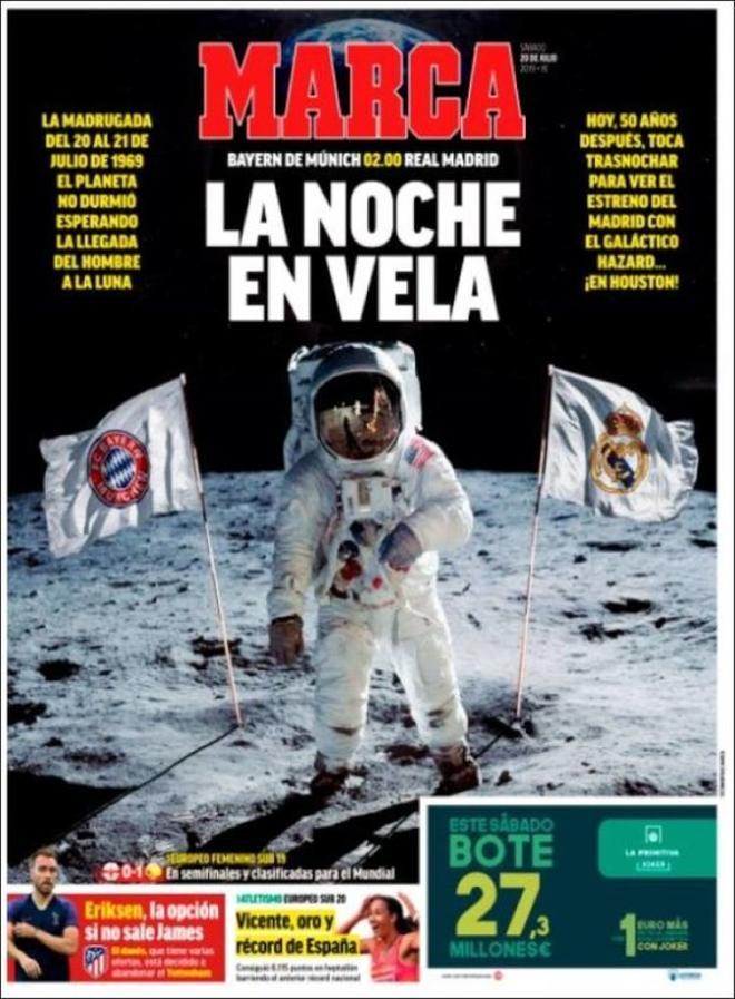 Portada de Marca del 20 de julio de 2019