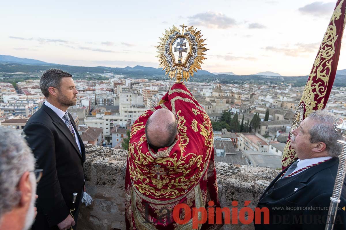 Procesión de subida a la Basílica en las Fiestas de Caravaca