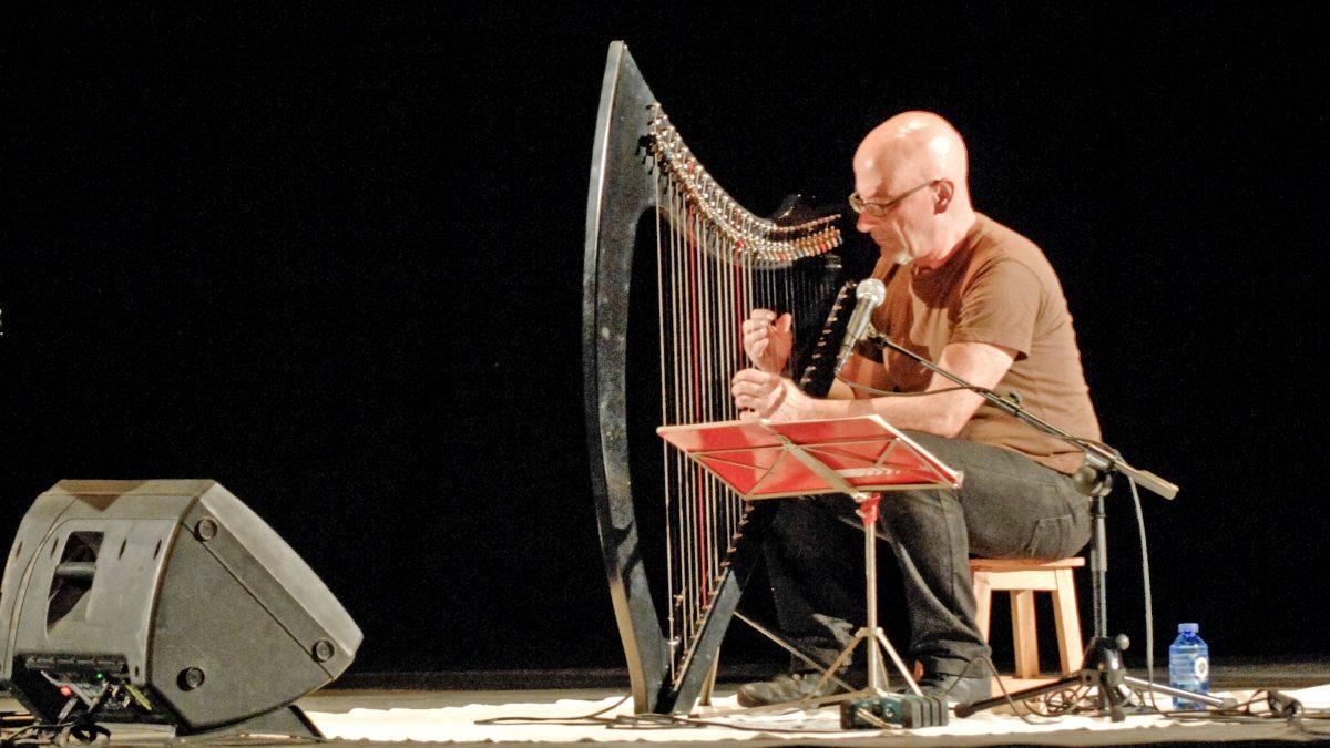 Emilio Cao durante un concierto en A Coruña en 2010.