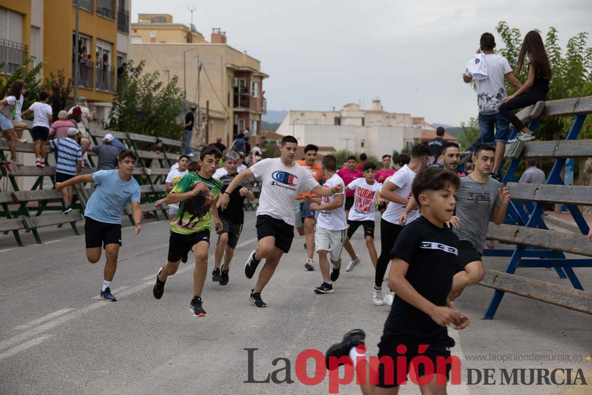 Chupinazo y encierro chico en Calasparra