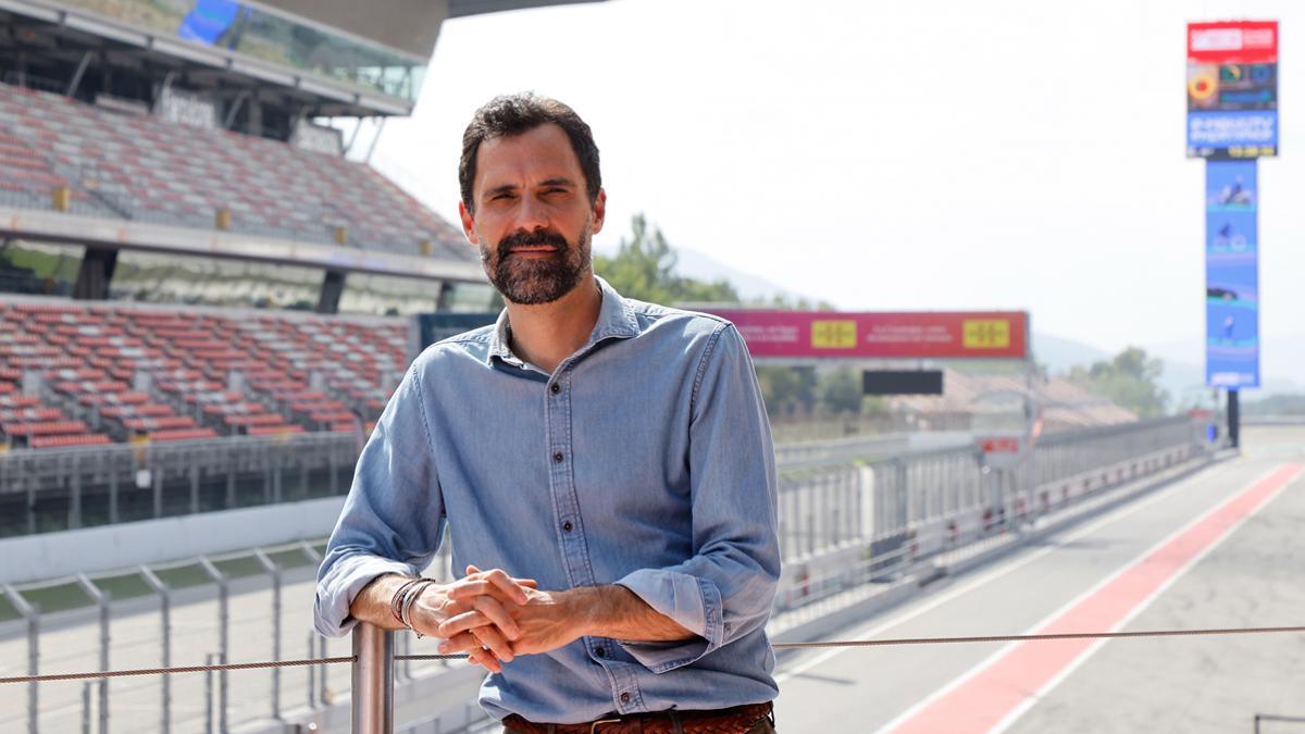 Roger Torrent, conseller d'Empresa i Treball y presidente del Circuit de Barcelona-Catalunya