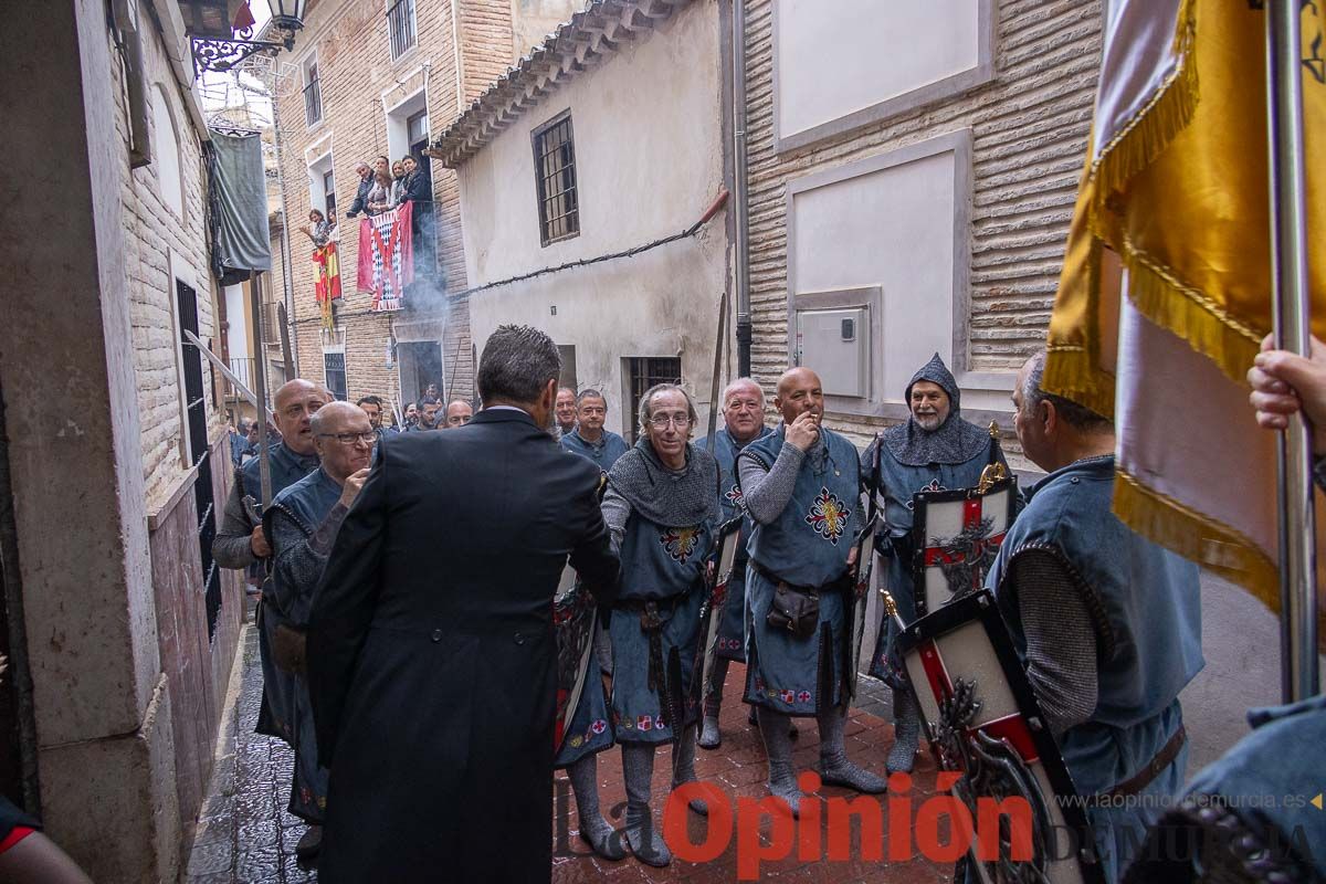 Desfile de Moros y cristianos y parlamento en las Fiestas de Caravaca