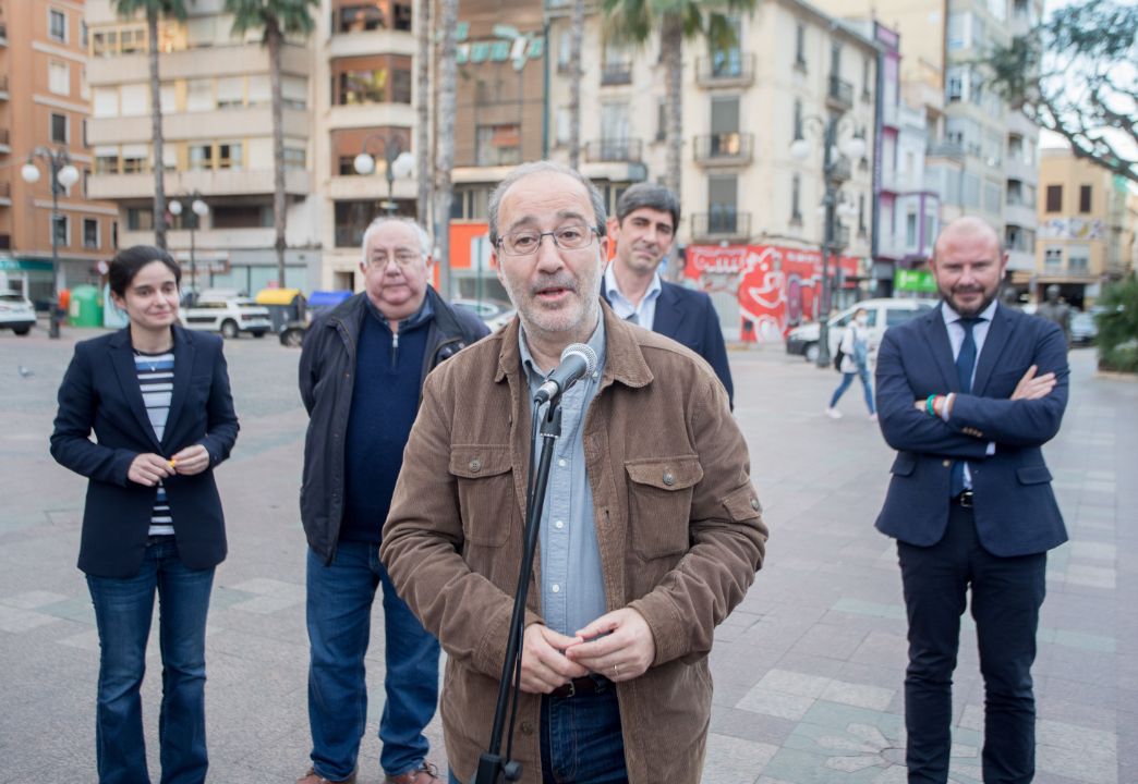 Inauguración de la exposición 150 años de Levante-EMV en Alzira