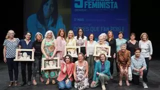 Ontinyent homenajea a cuatro mujeres que "hacen pueblo" dentro de la Escola Feminista