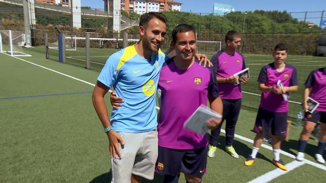 Eric Garcia: "Ser embajador del Barça Genuine es un homenaje a mi prima"