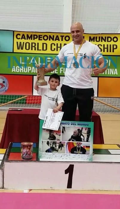 El sajeño Pablo Murcia, campeón mundial de press banca en la categoría reina