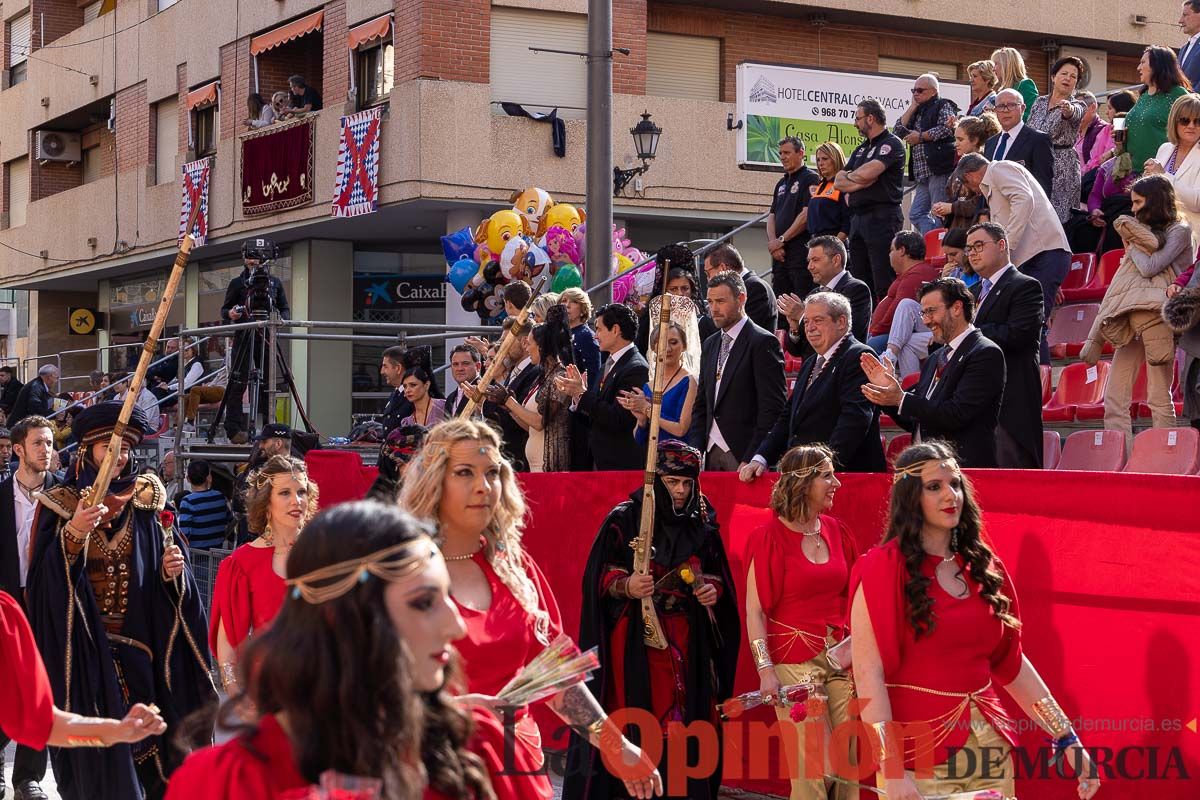 Procesión de subida a la Basílica en las Fiestas de Caravaca (Bando Moro)