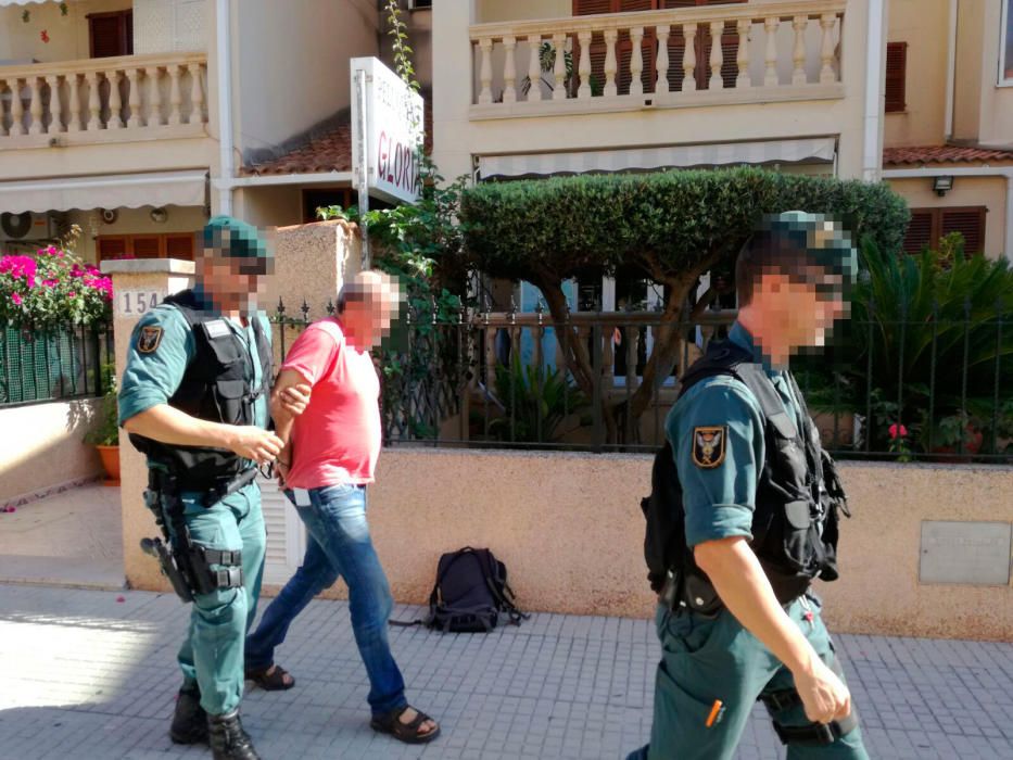 Große Polizeiaktion gegen Einbrecherbande auf Mallorca