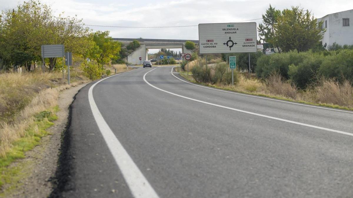 La Junta concluye la mejora de las carreteras A-305 y A-3125 en Baena