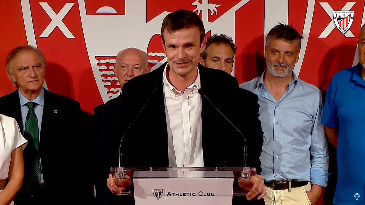 Jon Uriarte, elegido presidente del Athletic Club