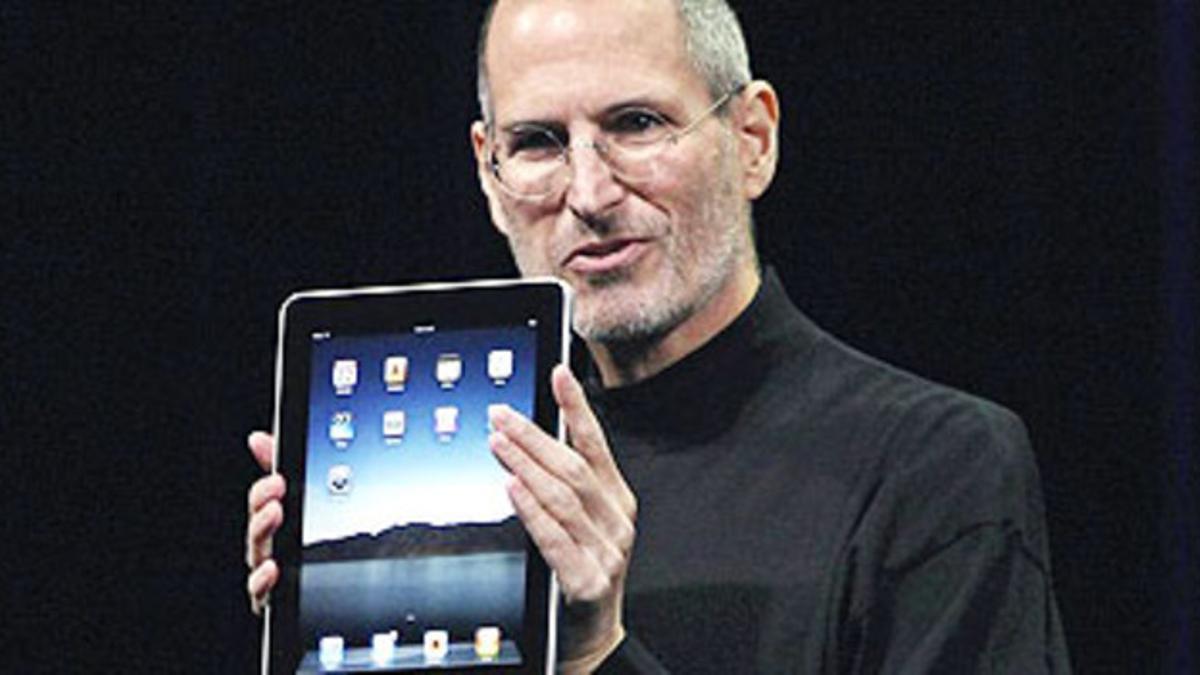 Steve Jobs, en la presentación del iPad.