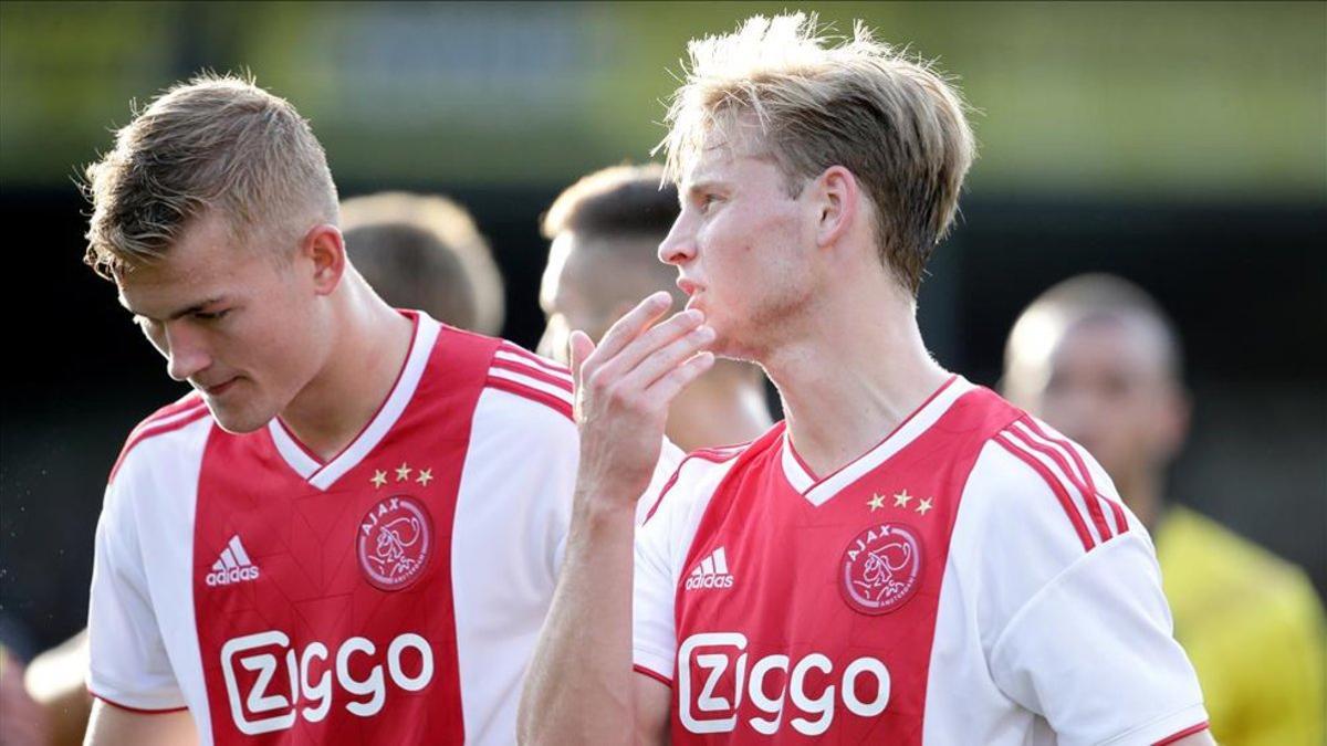 De Ligt y De Jong son objetivo de grandes clubes europeos