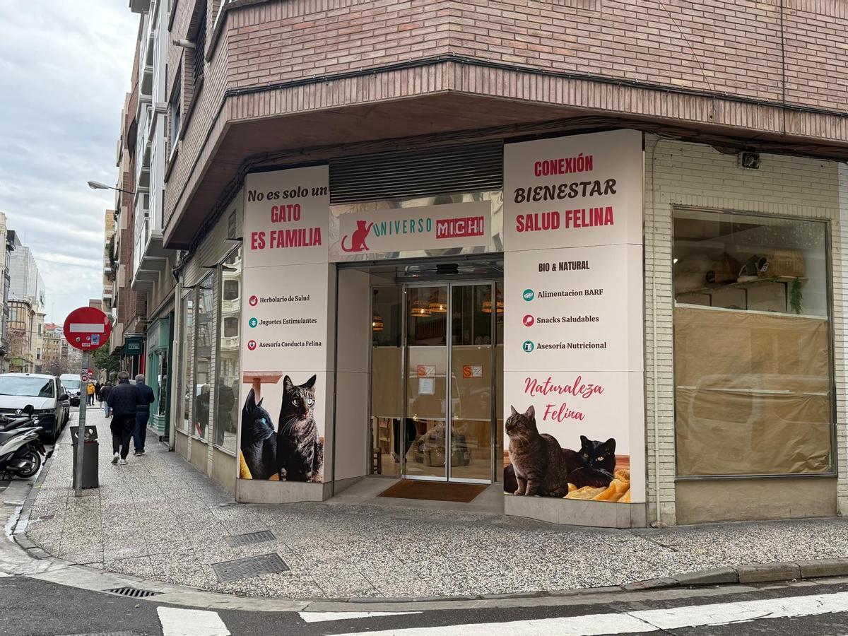 Nueva tienda gatuna en Zaragoza