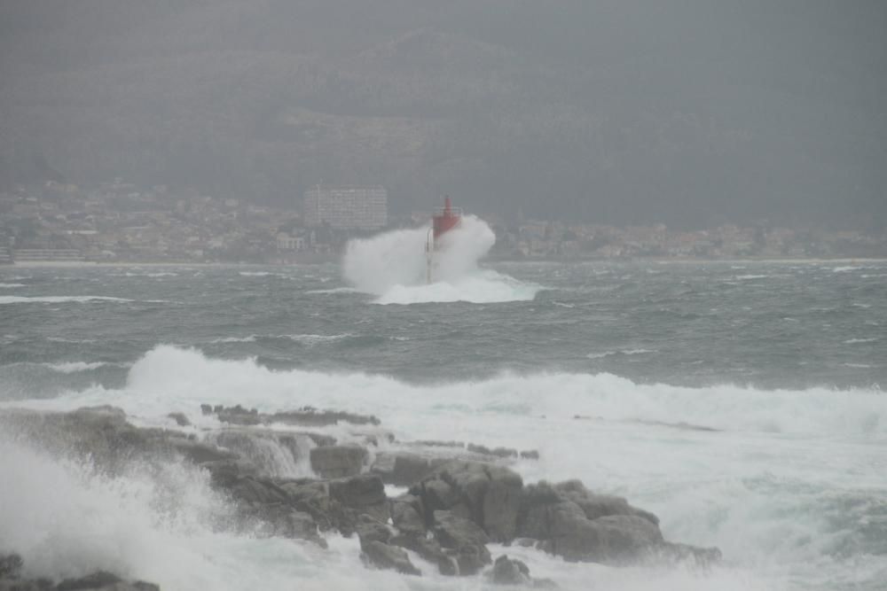 Temporal en la costa de Galicia