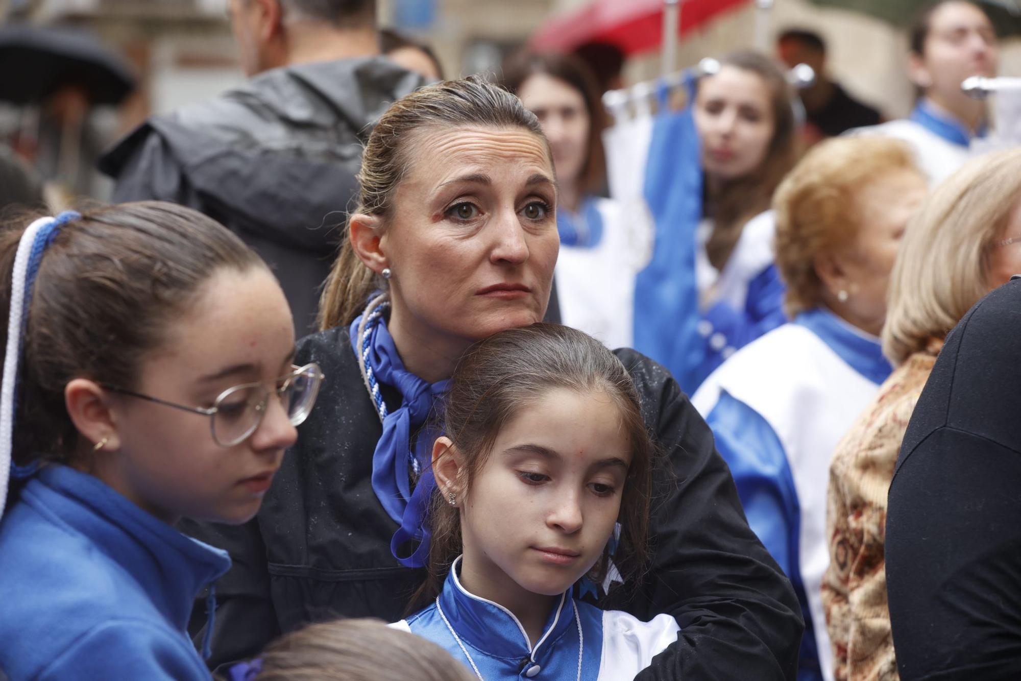 Así ha sido el traslado de la Virgen de la Alegría al Convento de las Monjas de la Sangre y la Santa Eucaristía en San Nicolás