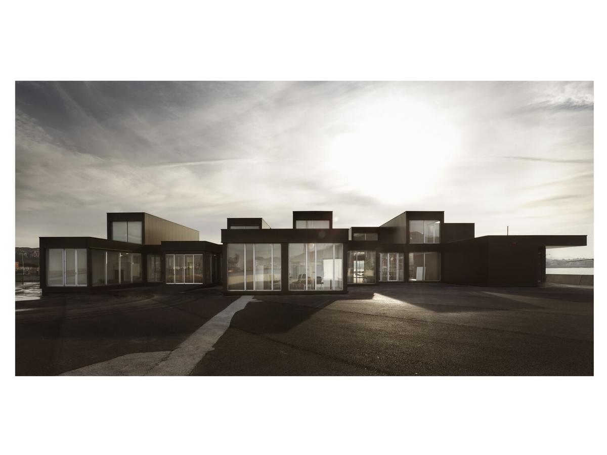 Terminal de cruceros en Bilbao, con construcciones modulares de Room2030