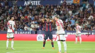 Sequía goleadora en el Levante: un solo gol en cinco encuentros agrava la crisis ofensiva