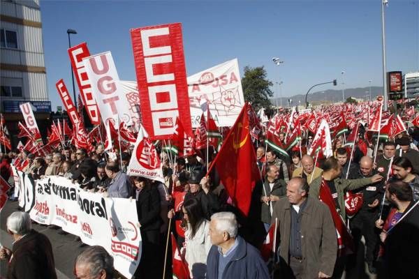 Manifestación contra la reforma laboral en Córdoba