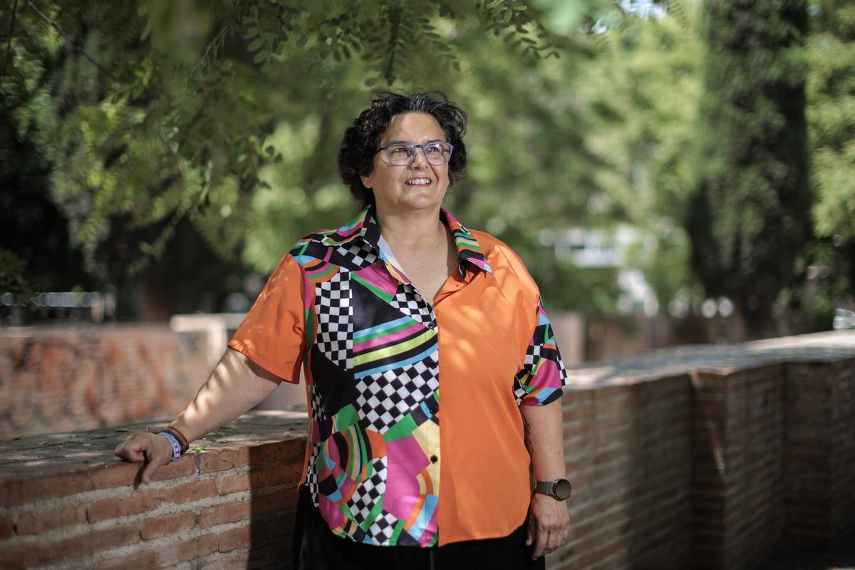 Luisa Notario se casó en 2006 con Nuria, el mismo día de la visita del papa Benedicto XVI.