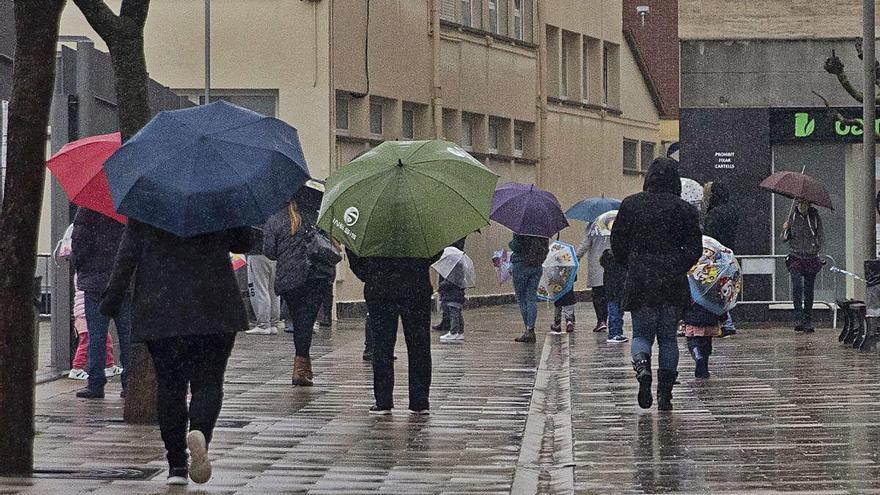 A Vilobí van caure prop de 36 litres de pluja, ahir al matí.