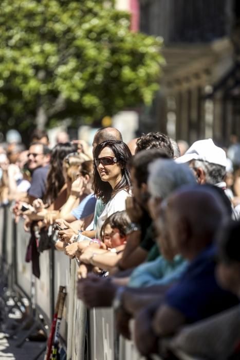 Partido de exhibición del Torneo Dionisio Nespral entre Pablo Carreño y Albert Montañés en el Paseo de Begoña