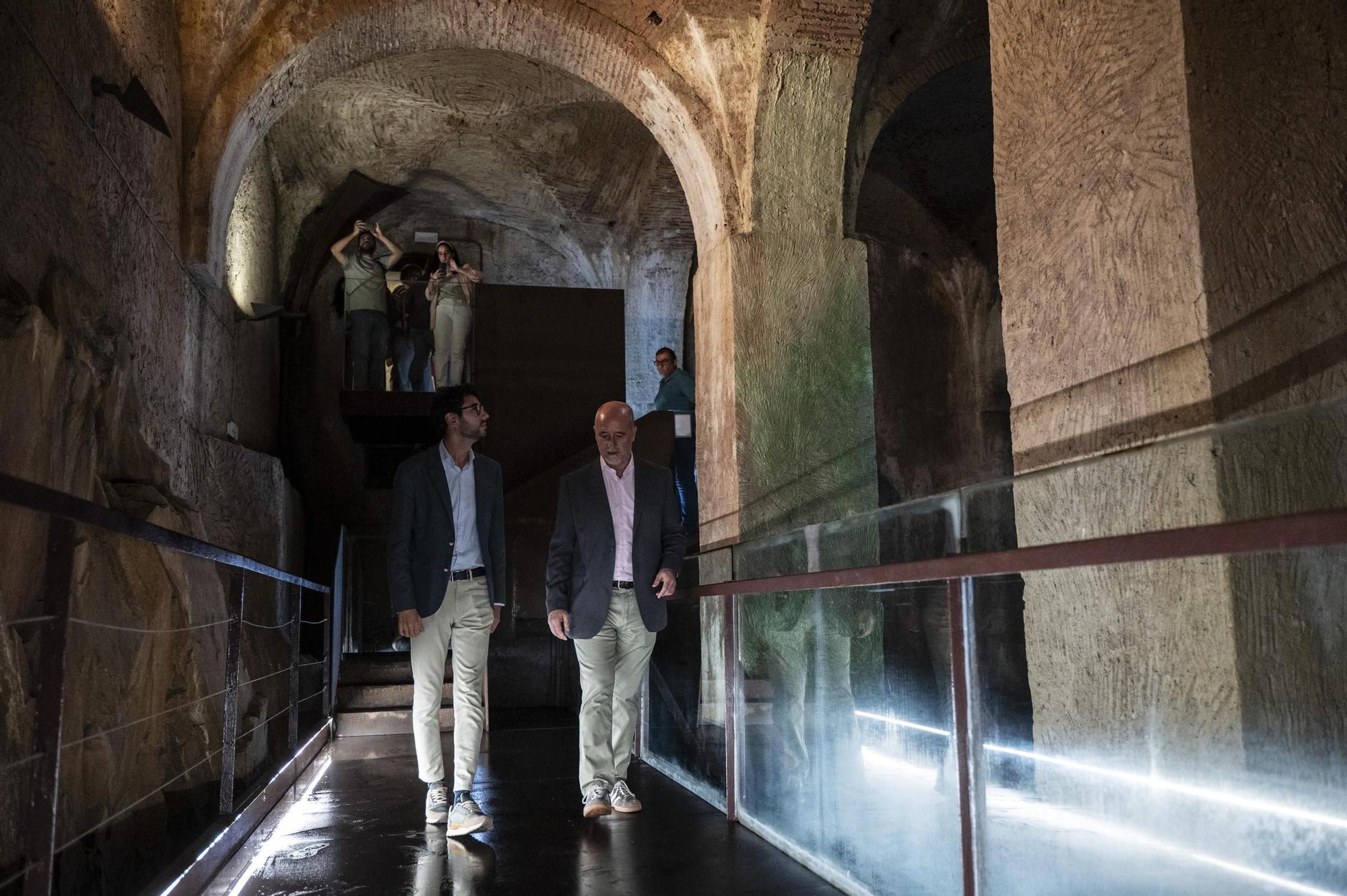 Galería | Así ha quedado el aljibe de la Preciosa Sangre de Cáceres