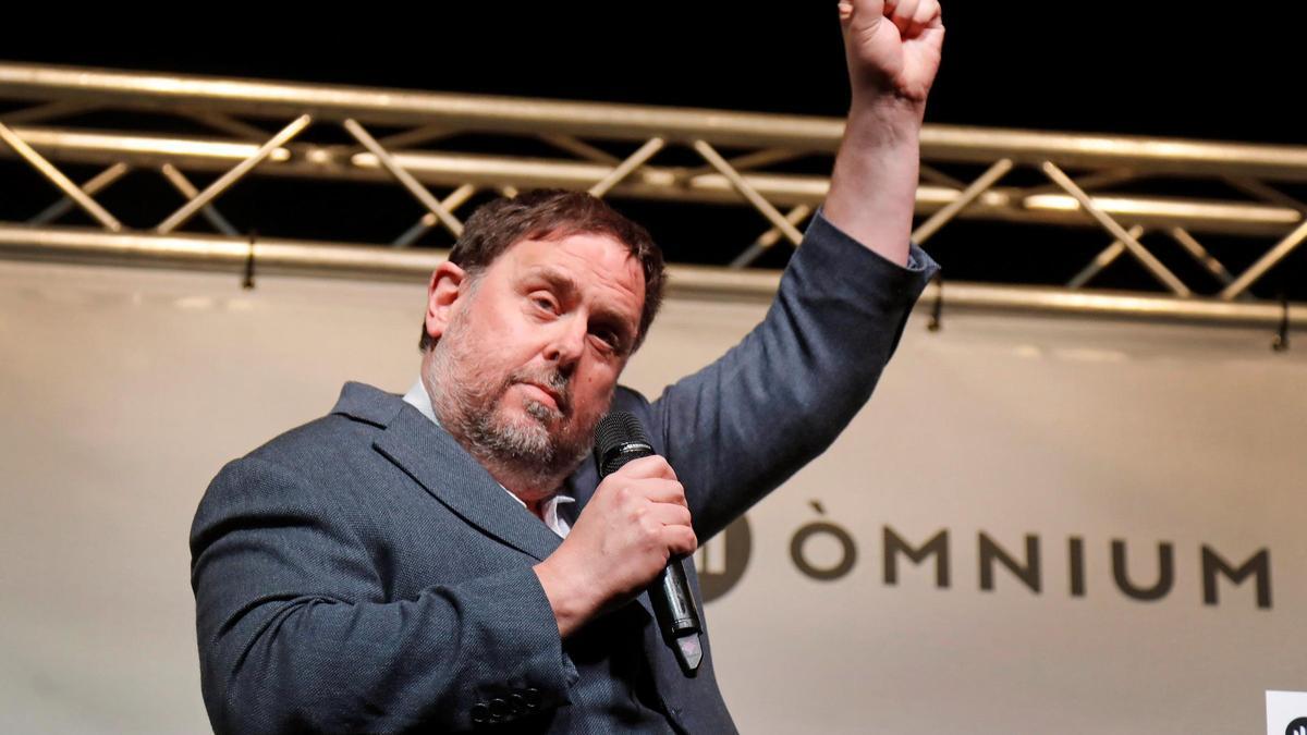 Oriol Junqueras, en un acto reciente