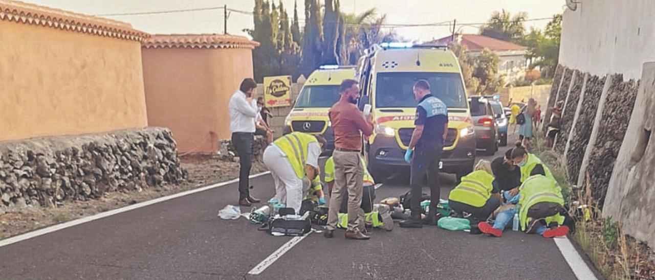 Accidente mortal registrado el pasado año en Tenerife. | | E.D.
