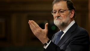 Rajoy a Puigdemont: ’En la seva mà està tornar a la legalitat’.