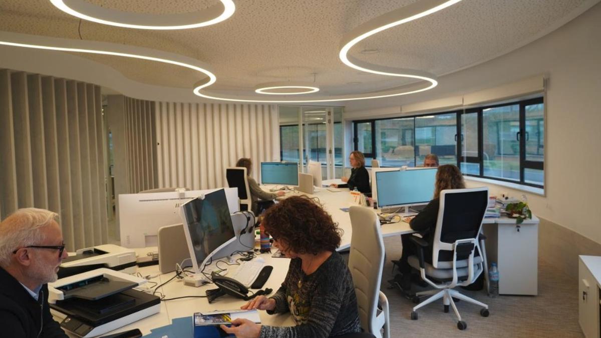 Instalaciones de la Oficina Económica de Galicia en Santiago