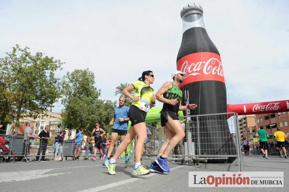 Media Maratón de Murcia: comienzo de la segunda vuelta