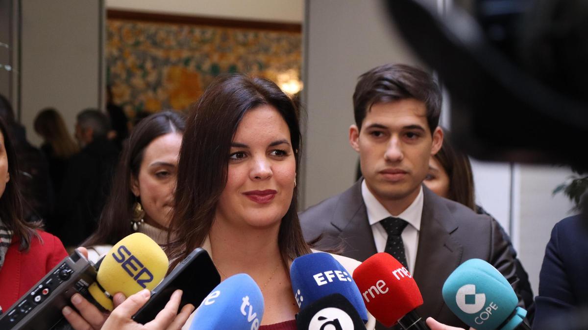 Sandra Gómez ha denunciado el apagón de las cámaras del APR.