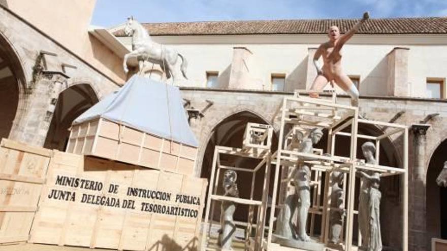 Los Desastres de la Guerra. Caballo de Troya se exhibe hasta el 9 de abril en el Centre del Carme de València.