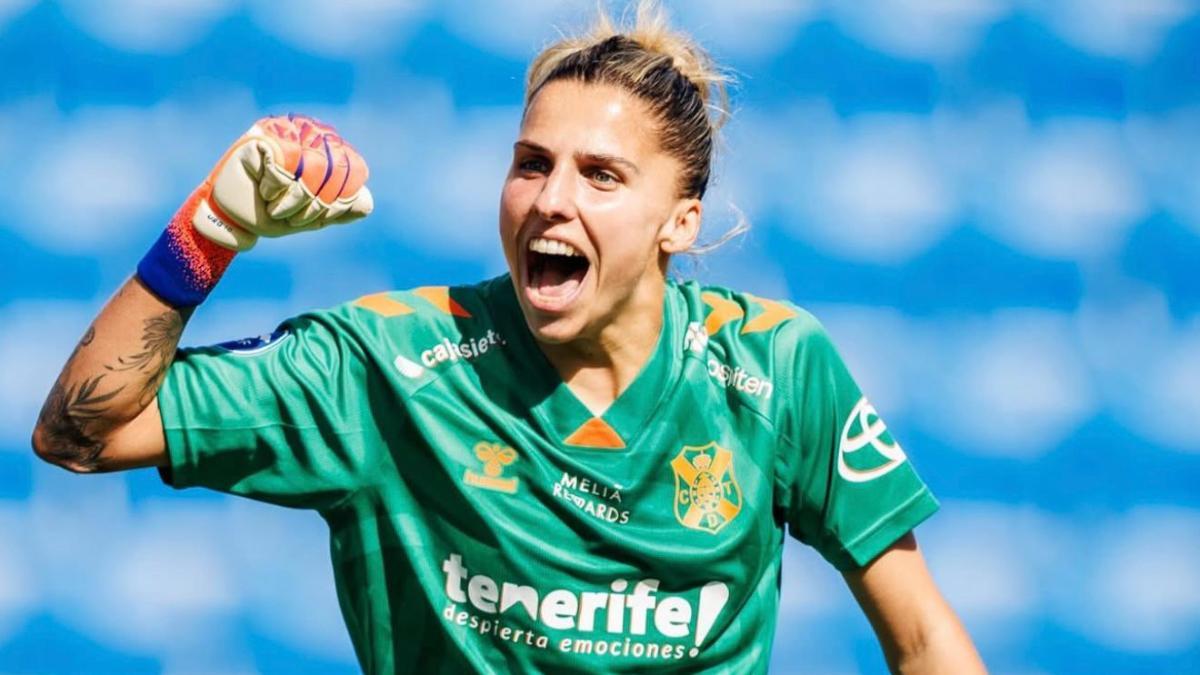 Noelia Ramos, portera del Costa Adeje Tenerife