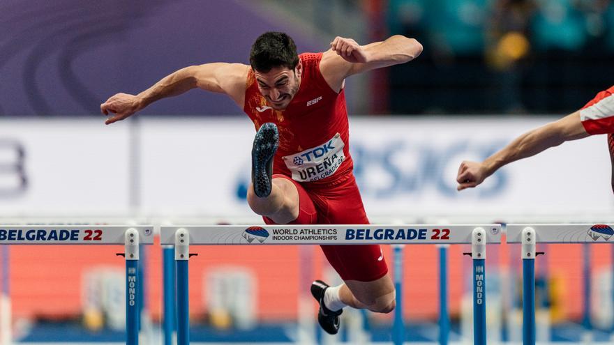 Jorge Ureña acaba séptimo en el Mundial indoor de Belgrado