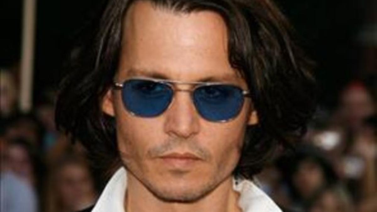 El actor estadounidense Johnny Deep.