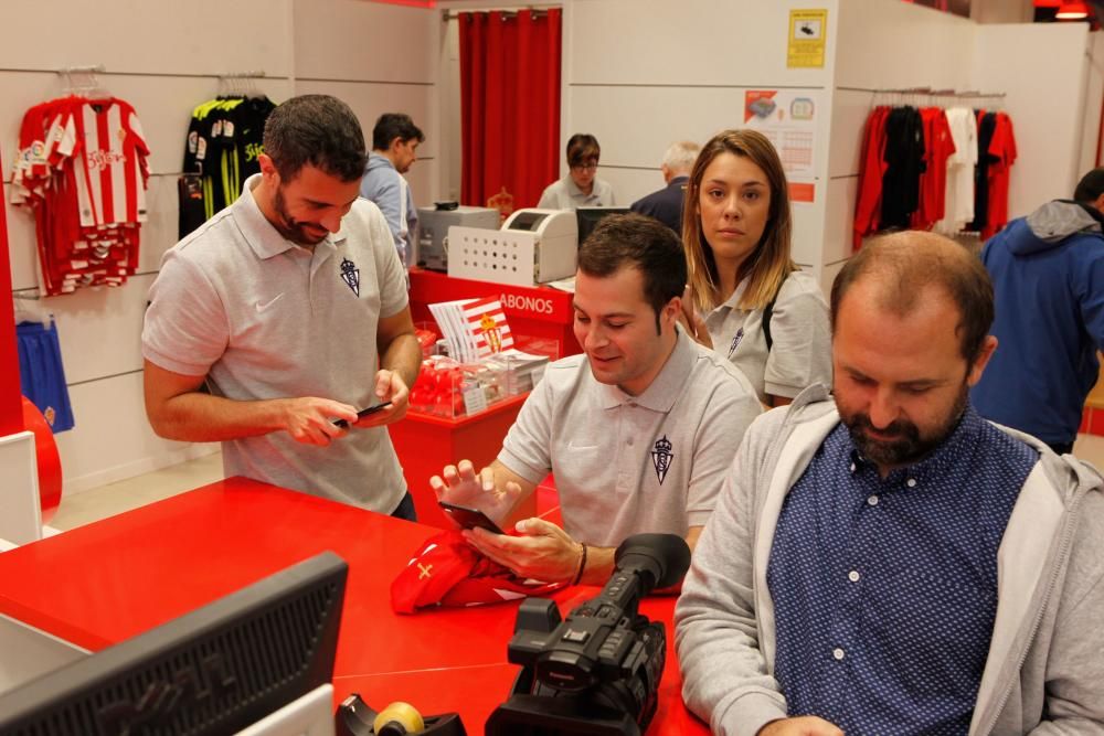 Nuevas camisetas del Sporting