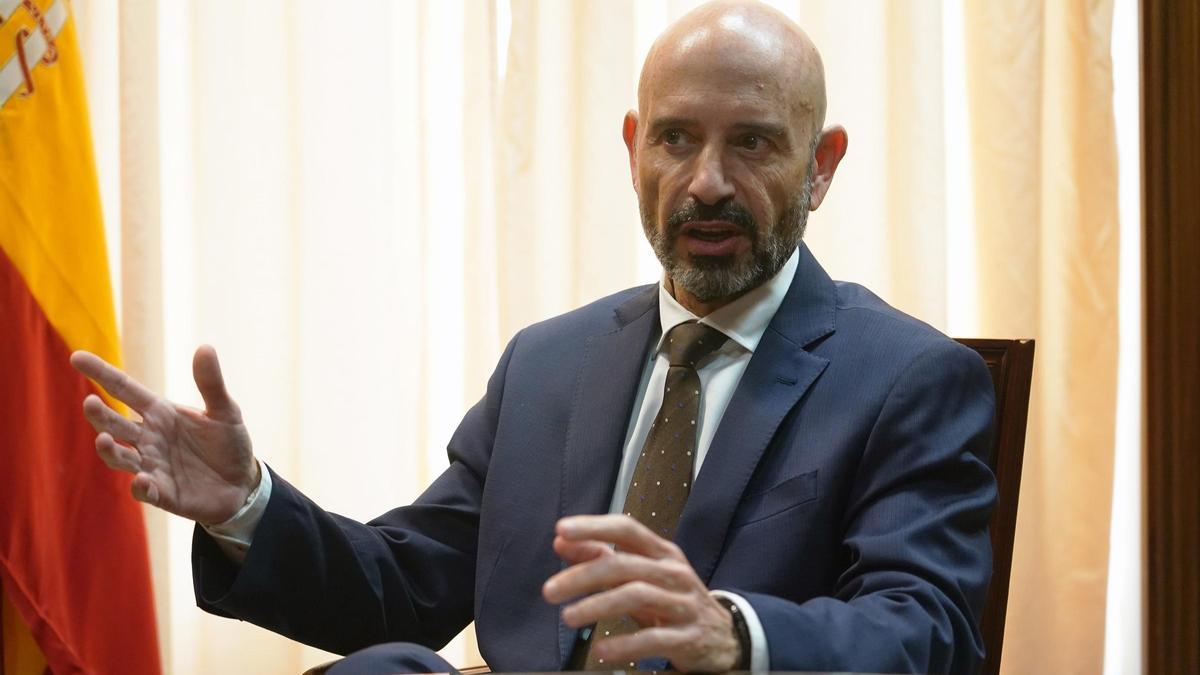 El subdelegado del Gobierno de Málaga, Javier Salas.