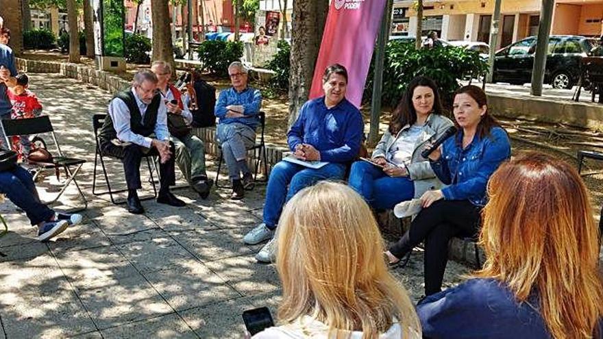 L&#039;acte va tenir lloc a la plaça del Barco de Santa Eugènia.