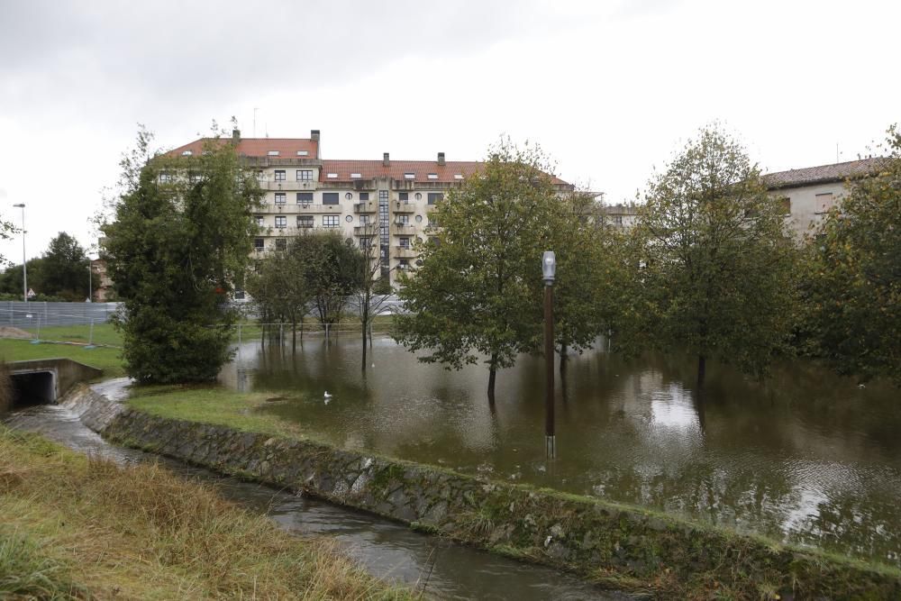 Temporal en Gijón en octubre